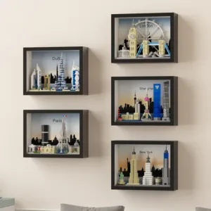 Creative  Masterpiece Nano Bricks – Pocket-Sized Urban Skyline Architect Kit | Custom-Build MOC Toy